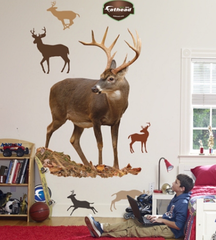 Wall Stickers on Large Deer Wall Decal    Decals And Skins